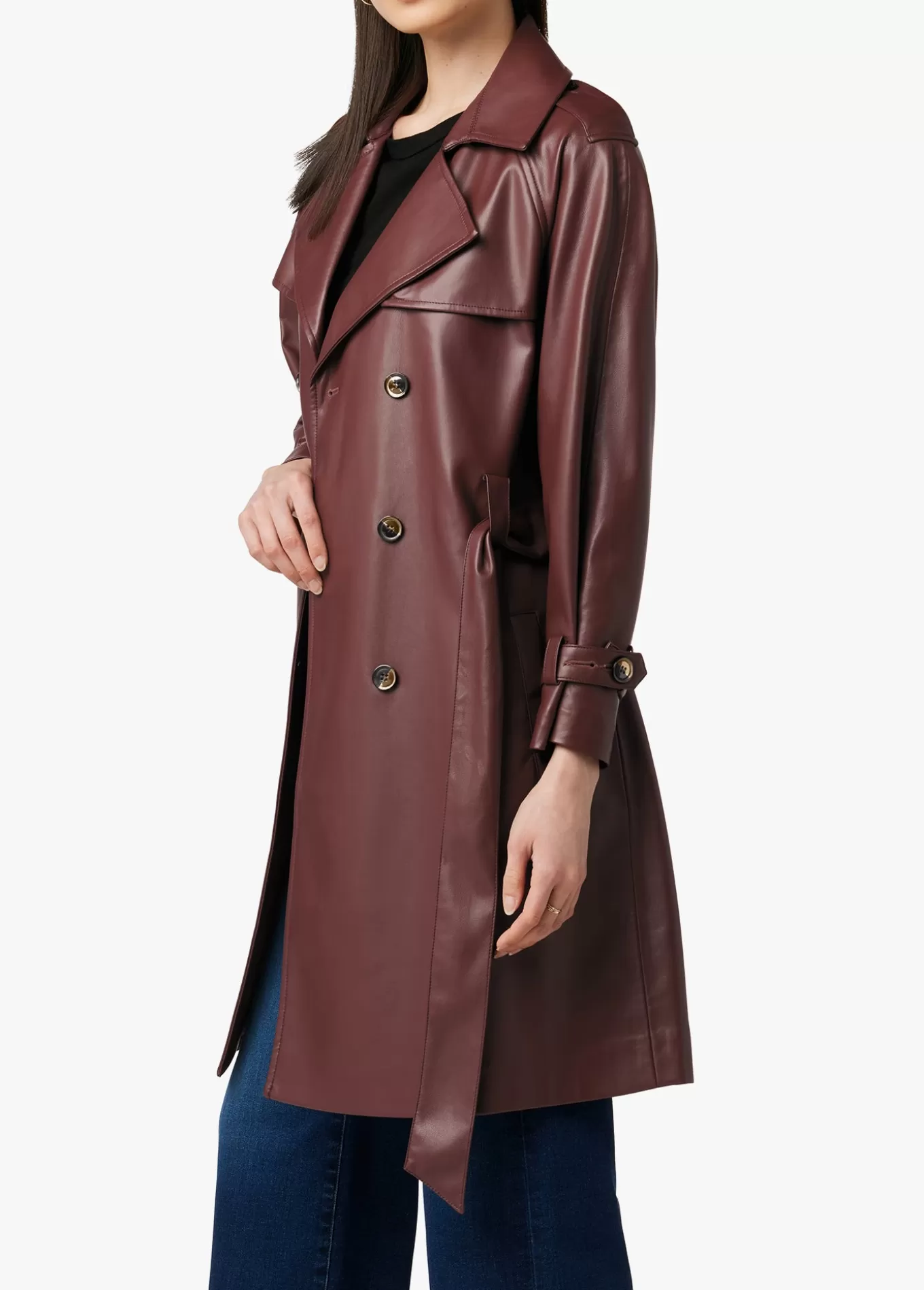eliza_vegan_leather_trench_3158.webp Women Joe’s Jeans ELIZA VEGAN LEATHER TRENCH
