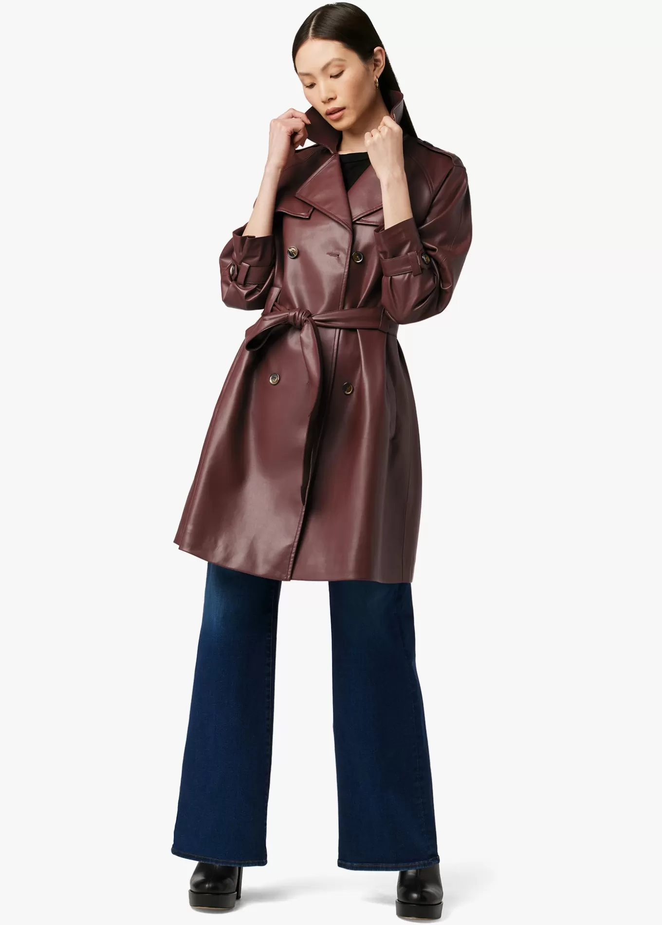 eliza_vegan_leather_trench_3161.webp Women Joe’s Jeans ELIZA VEGAN LEATHER TRENCH